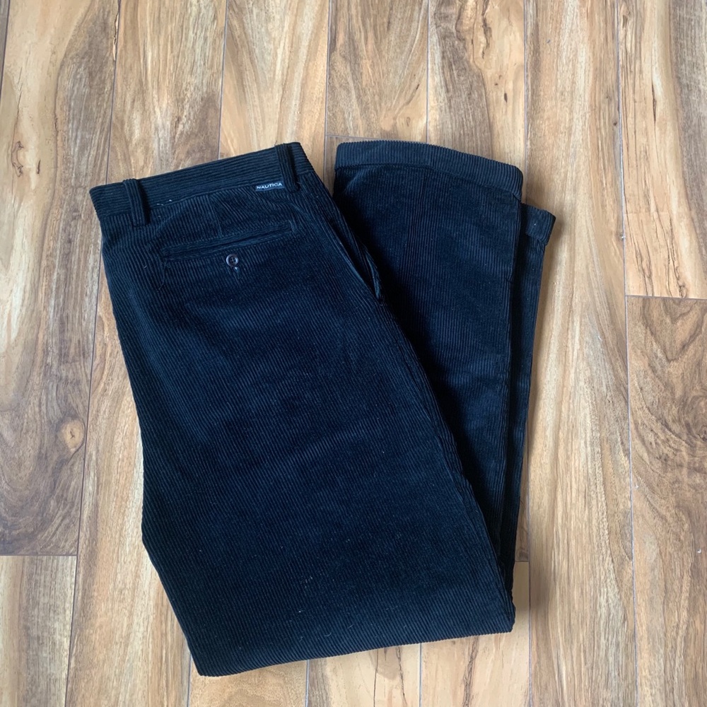 nautica mens rigger fit corduroy pants 36x32